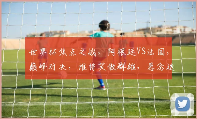 世界杯焦点之战，阿根廷VS法国，巅峰对决，谁将笑傲群雄，悬念迭起，一触即发