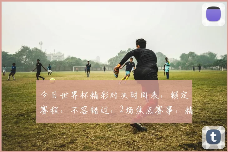 今日世界杯精彩对决时间表，锁定赛程，不容错过，2场焦点赛事，精彩纷呈